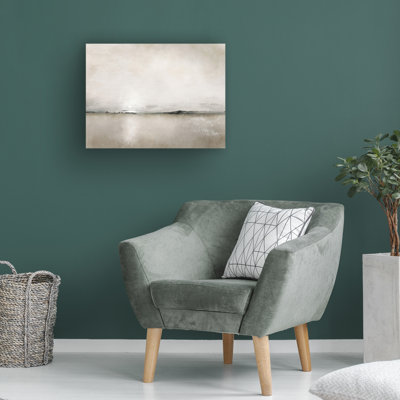 " Wrapped Canvas Wall Art - Dan Hobday 'Sunlight Bay' Wall Art For Living Room, Bedroom, Or Office Décor - 47x35 "