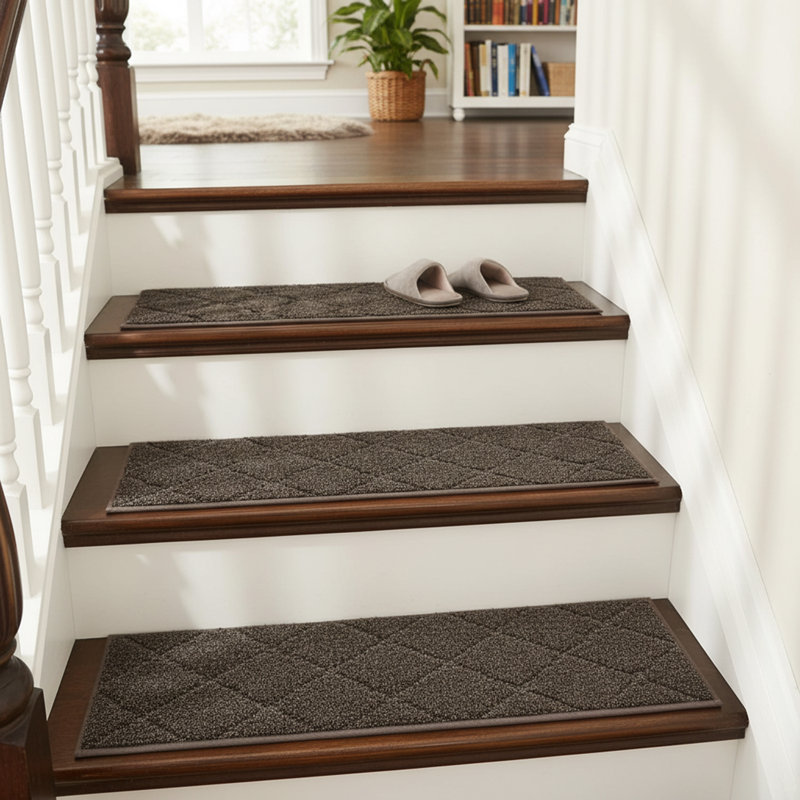 Non-Slip Stair Tread, Brown