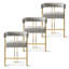 Ensemble de 3 tabourets de bar Dollie-195498856
