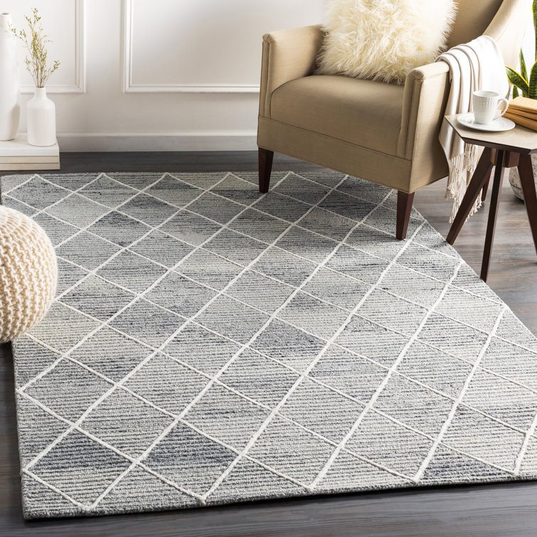 Lynden Hand Tufted Geometric Indoor Rug