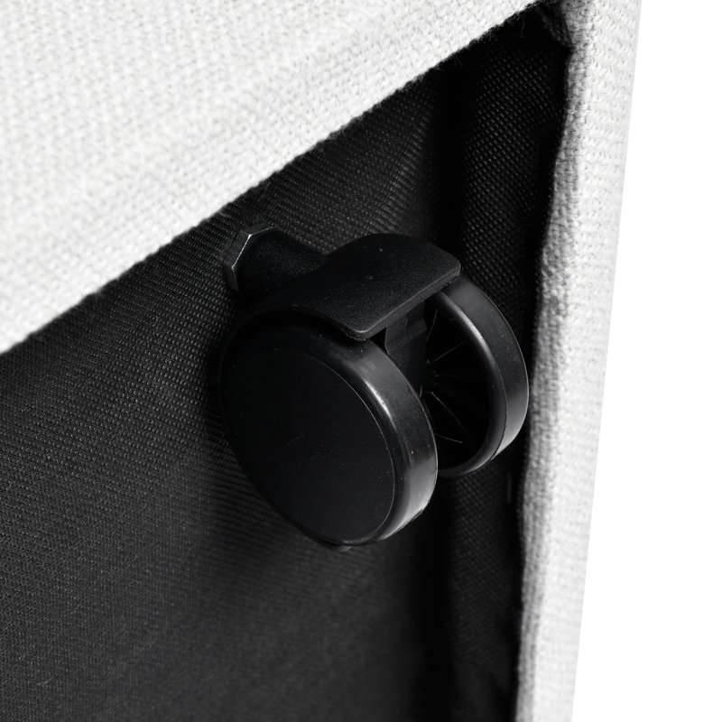 Fauteuil d'appoint pivotant en lin Modern