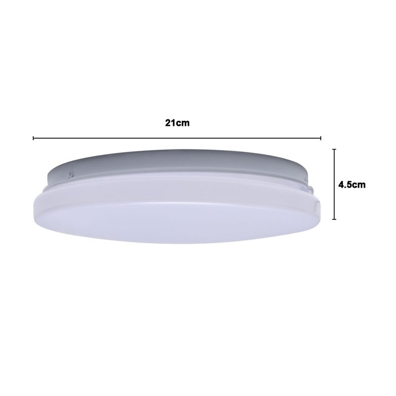 Acrylic Semi Flush Mount