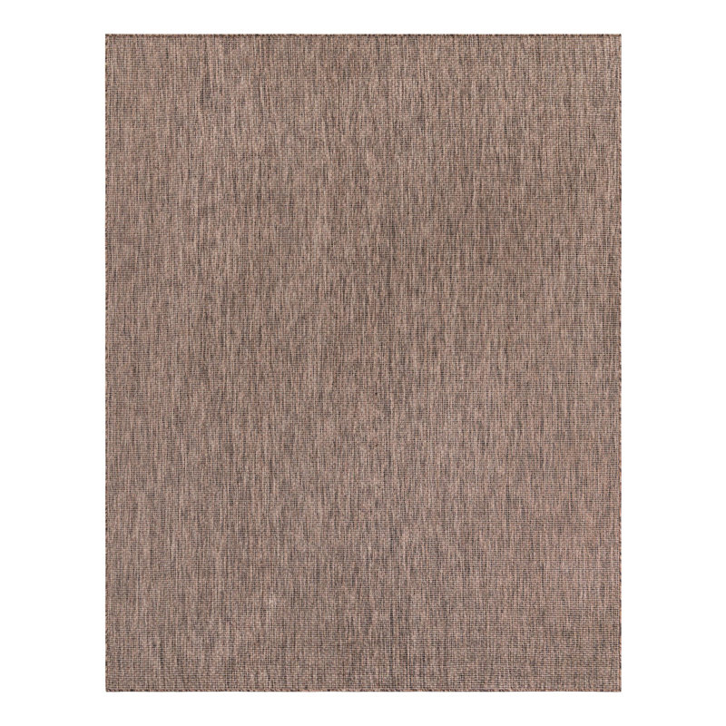 Abderus Light Brown Indoor Area Rug, Rectangle 7'10" x 10'