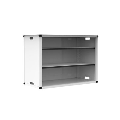 2 Compartment Metal Classroom Cabinet