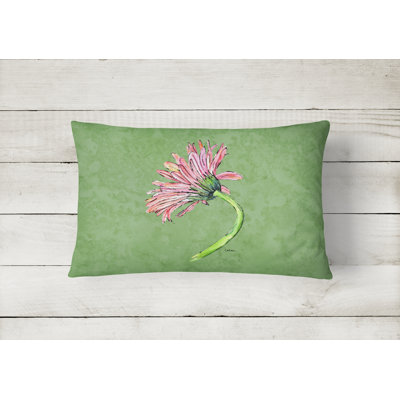 Gerber Daisy Indoor/Outdoor Throw Pillow
