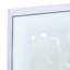 Miroir de salle de bain 48 po x 32 po à DEL, cadre en aluminium avec angle biseauté à 45 °, 3 couleurs, antibuée, décor moderne