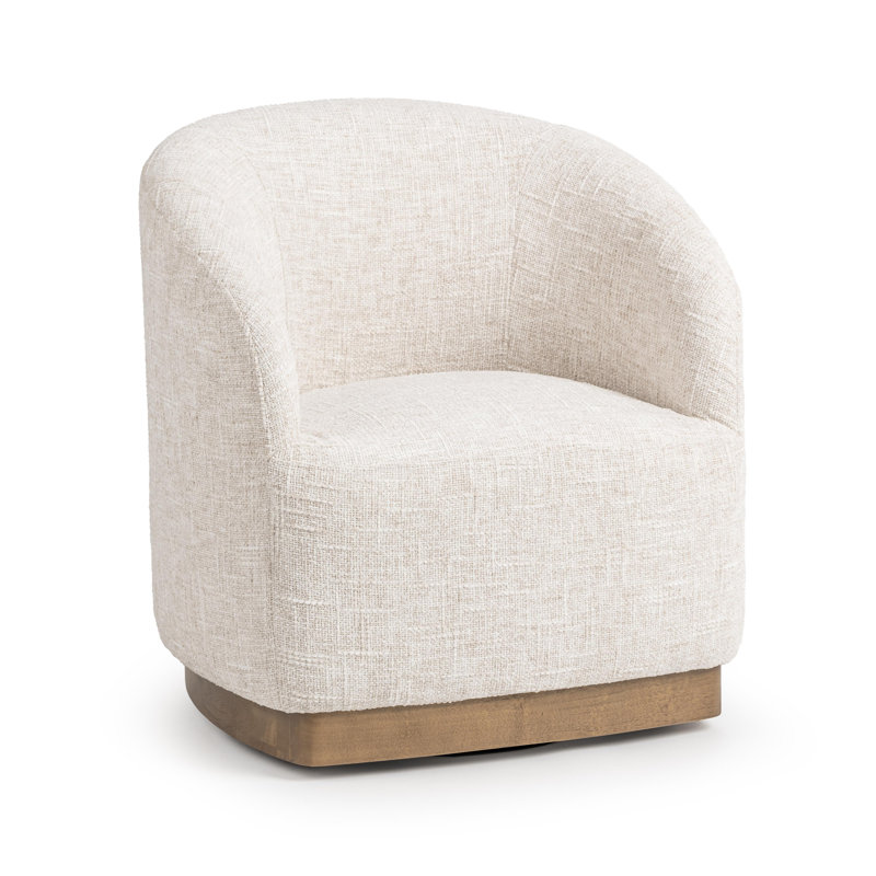 Diah Upholstered Swivel Accent Chair