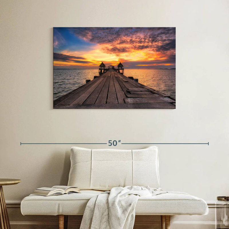 Alvord Pattaya Twilight Pier, 26" H x 39" W