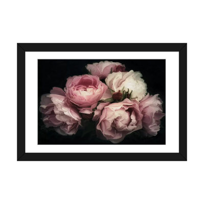«Vintage Posy» par 5by5collective, reproduction d'art graphique sur toile