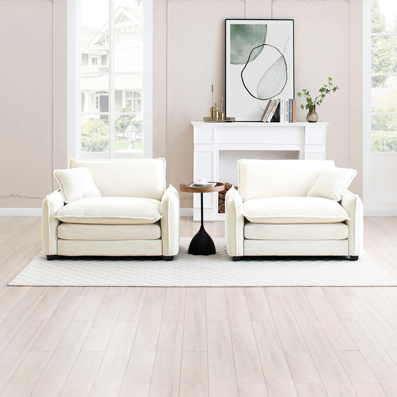 30.71'' Corduroy Sofa