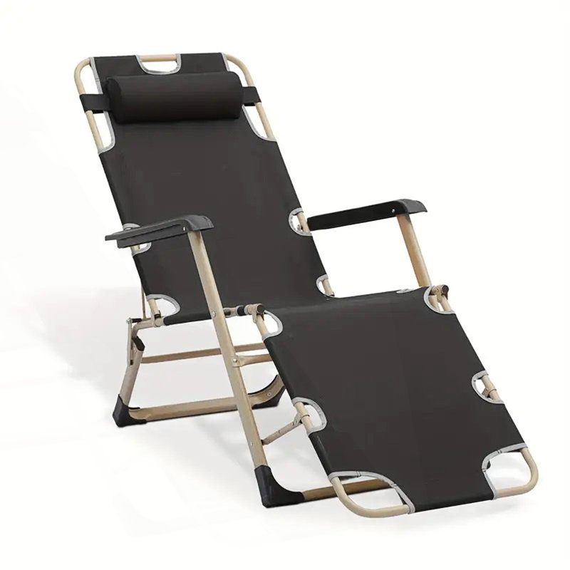 Chaise longue avec dossier réglable