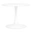 Table tulipe Modholic, blanc