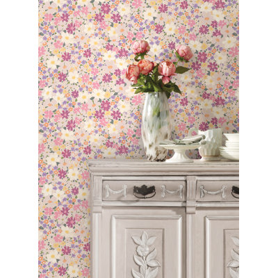 Papier peint adhésif Wildflower Impressions Magenta