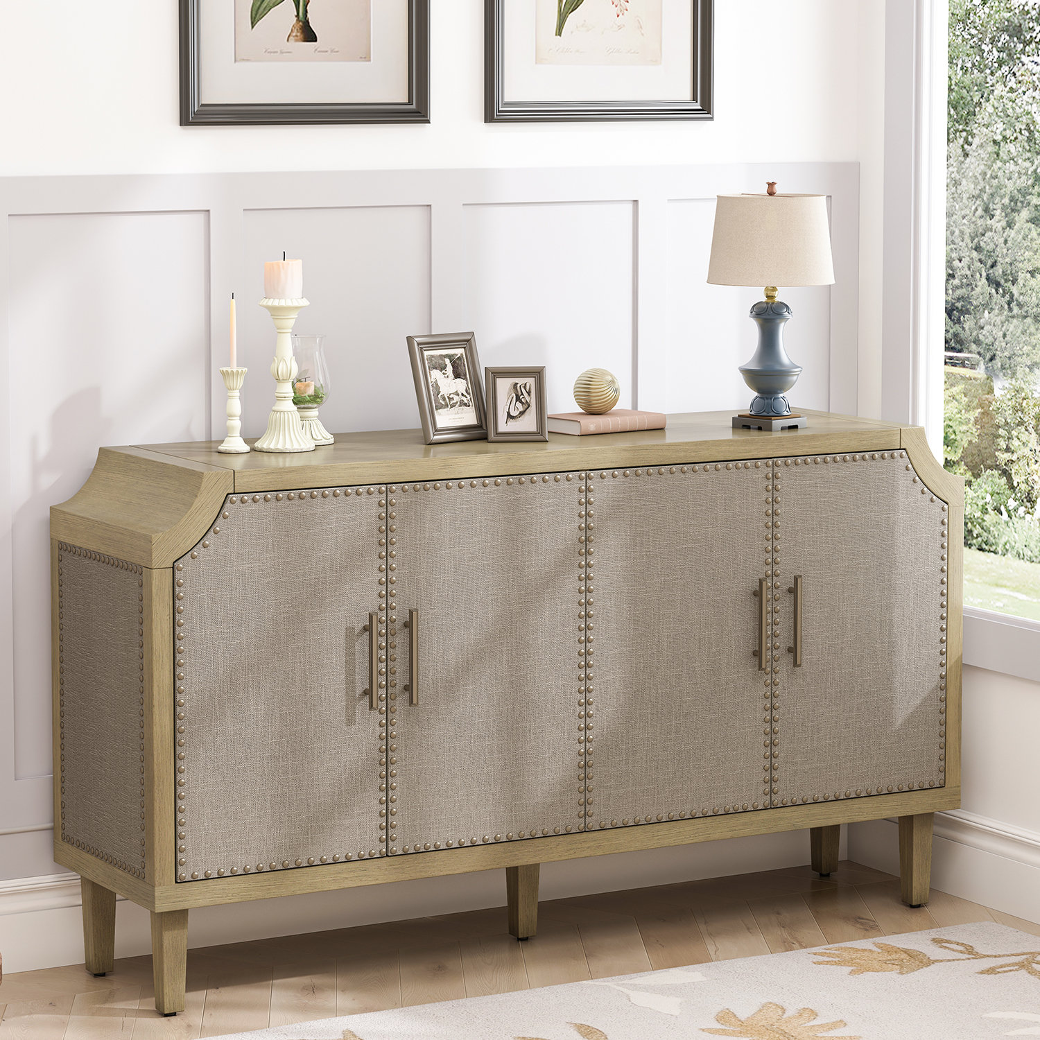 Red Barrel Studio® Milagro Accent Cabinet | Wayfair