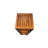 4 Tier Teak Shelf