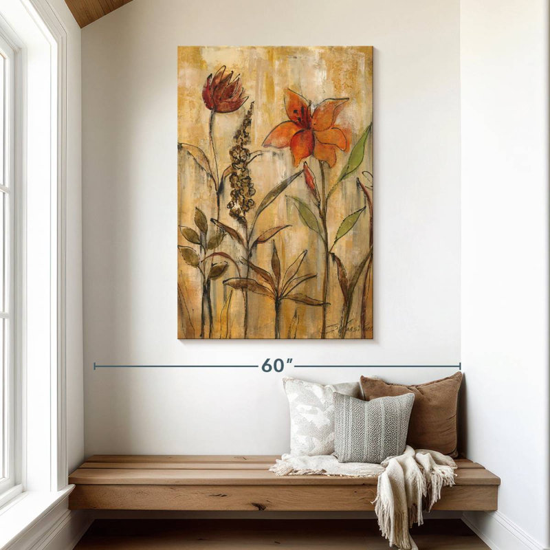 Harnek Aquarelle Garden II, H 48 po x l 32 po