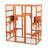Large Cat Enclosure with 5 Perches, 2 Condos and 1 Lockable Door-839649274