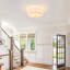Plafonnier semi-encastré 3 lumières tambour moderne-986970249-984040777