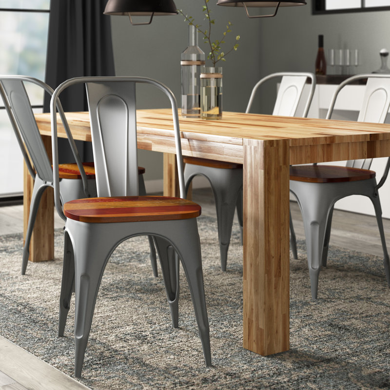 Georgeanna 46cm H Side Chair in Multicolour, 4