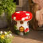 Tabouret de jardin en résine 13,4 "H