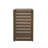 C-Shape End Table  Brown (Only Tables, No Chairs)-1285543988