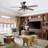 Gaspard 52'' Ceiling Fan with Light Kit