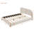 Velvet Upholstered Platform Bed-187579476