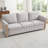 3 Seater Polyester Blend Sofa