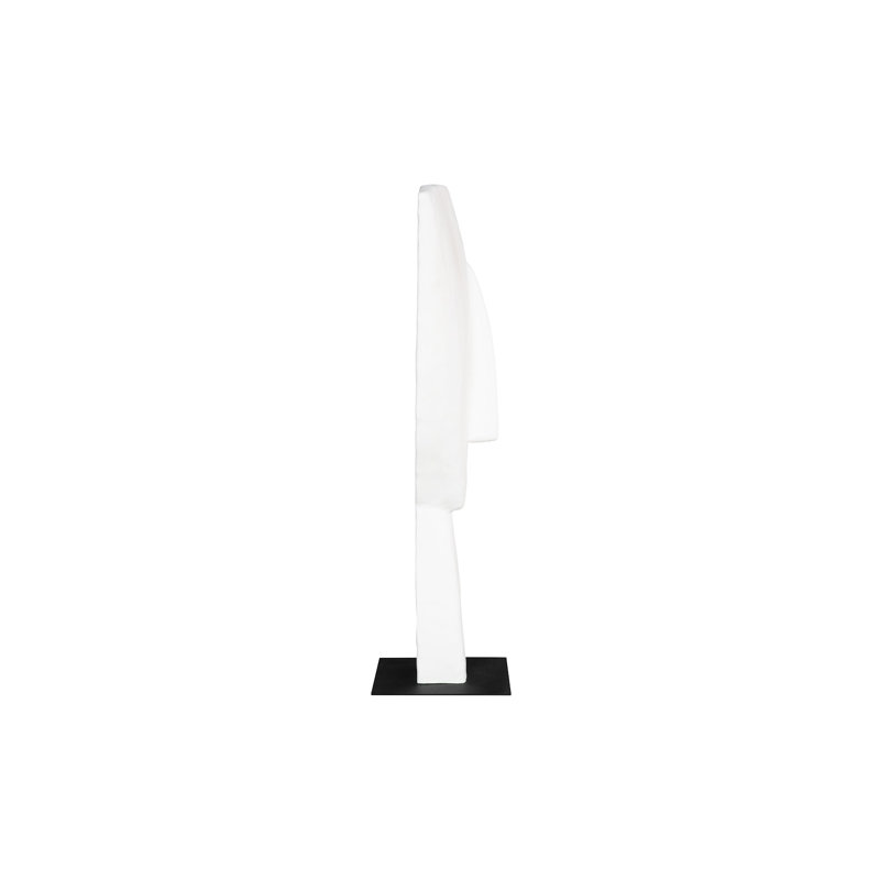 Cycladic Head Sculpture, Classic, White, 53" H x 26" W x 15" D