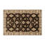 Tapis intérieur et extérieur brun Overdyed