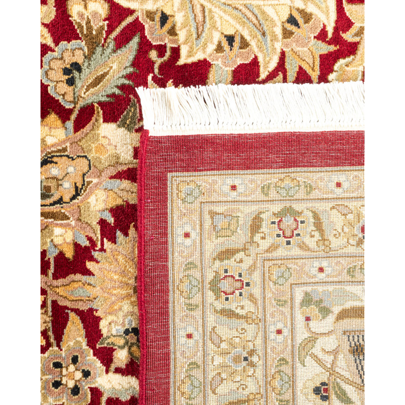 Classic One-of-a-Kind 9' 2" x 12' 4" Hand Knotted Area Rug