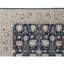 Hand-Knotted High-Quality Black and Gold Area Rug