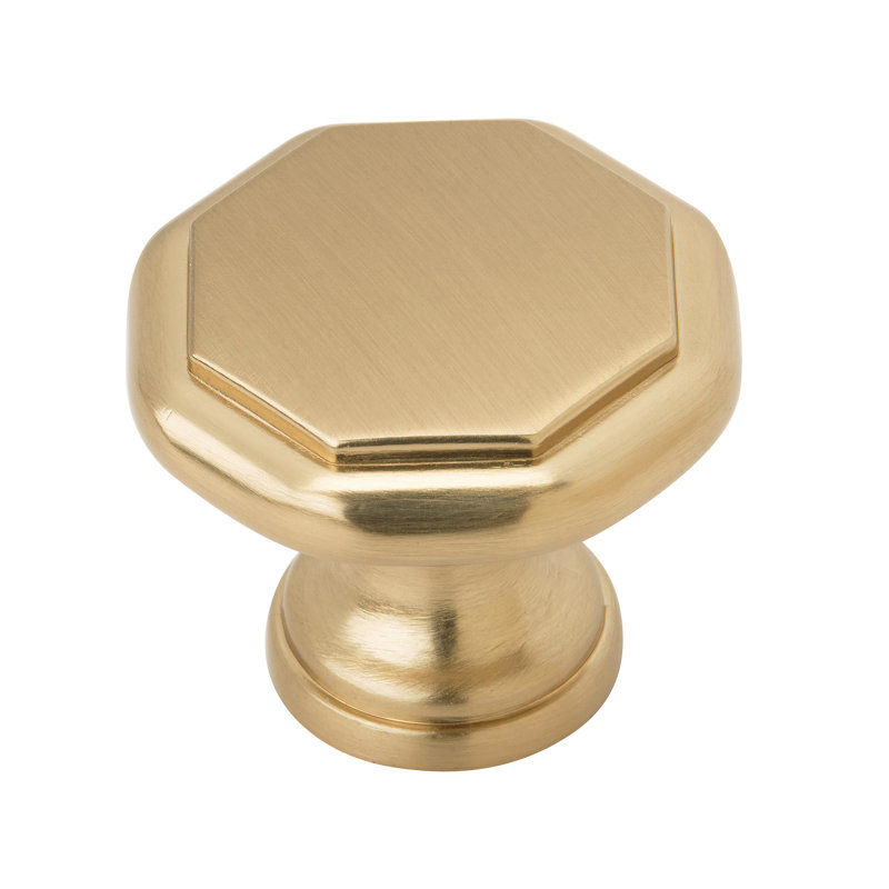 Poignée d'armoire Torrance de 1 3/16 po (30 mm) de longueur - paquet de 10, Bronze champagne