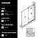 Elan 68-72" W x 74" H Sliding Frameless Shower Door with 3/8" Grid Clear Glass