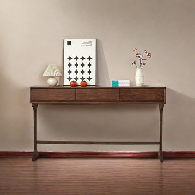 Multifunctional Console Table With 3 Drawers