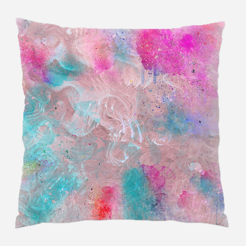 Coussin décoratif Boalt, Microsuède, Intérieur