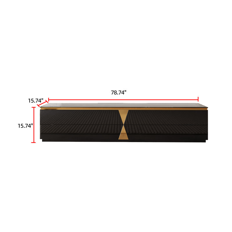Nonka 78.74'' W Storage Credenza