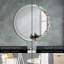 Huldar Glass Flat Wall Mirror