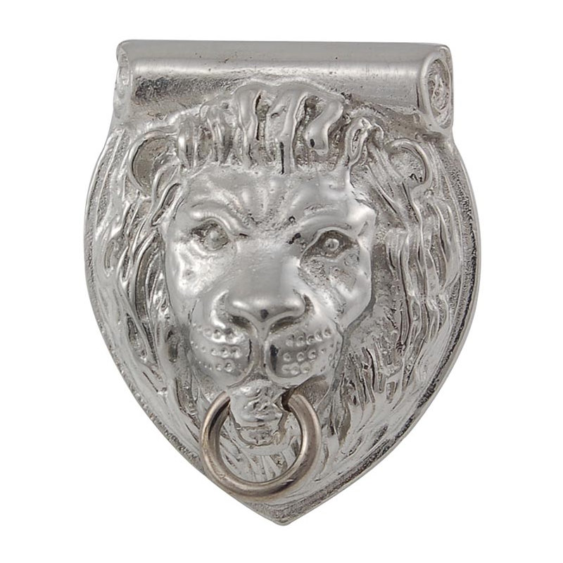 Sforza Novelty Knob, Polished Silver