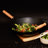 JOYCE CHEN 14 in. Non-Stick Enameled Cast Iron Wok Set with Lid