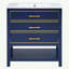 Armoire de meuble-lavabo moderne 30 pouces avec deux tiroirs Openstorge-107238832