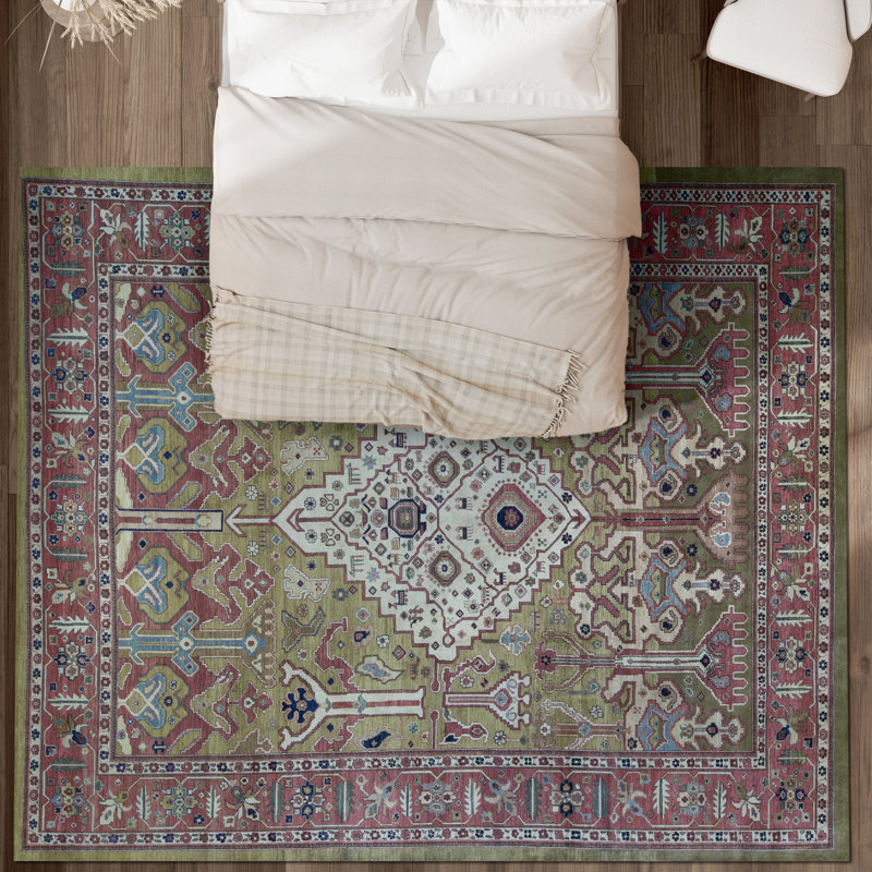 Sultanabad Wool Oriental Area Rug