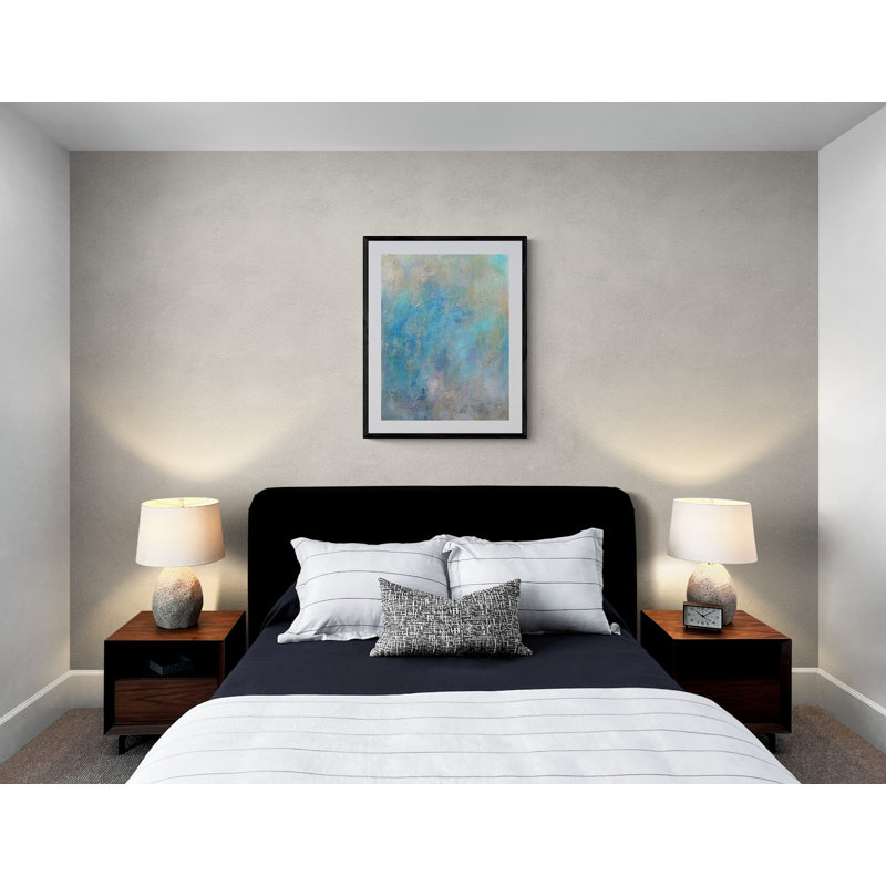 113 Oceana Print by Anne B. Schwartz, 31.25" H x 25.25" W, Black Framed Paper