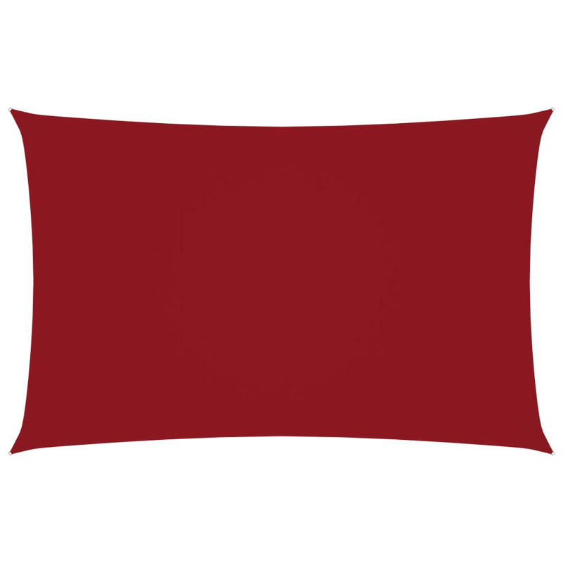 Yuma 2m x 4.5m Rectangular Shade Sail, Red