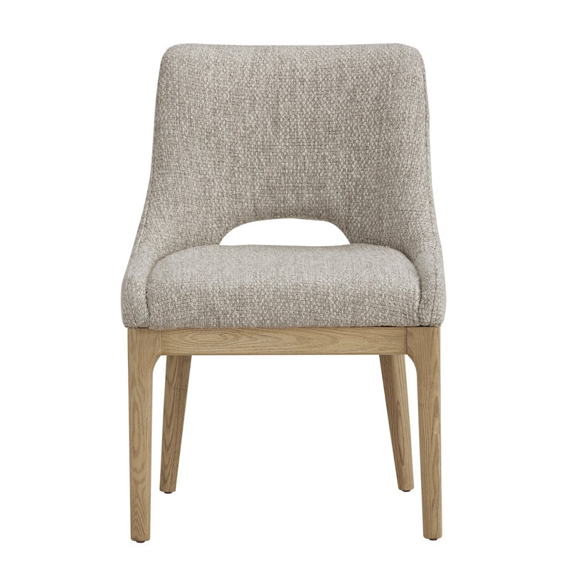 Cove Upholstred Wood Dining Chair Frothed LattePerformance Fabric