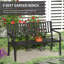 Banc de jardin extérieur, banc de patio