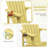 Gumbert Plastic/Resin Adirondack Chair-1598812793