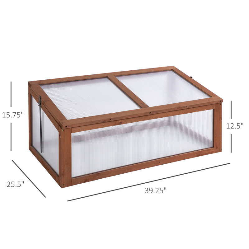 39" W x 25.5" D Mini Greenhouse