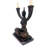 12'' H Brass Tabletop Candlestick