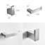 Ensemble de quincaillerie de salle de bain, porte-serviettes 4 pièces pour salle de bain-93026764